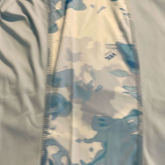 Simms Solarflex Long-Sleeve Performance Hoodie Blue Chill Print XL - Picture 4 of 9